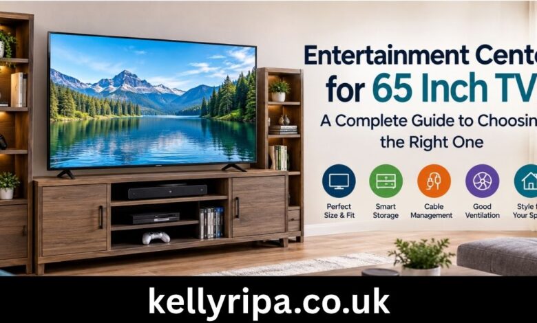entertainment center for 65 inch tv