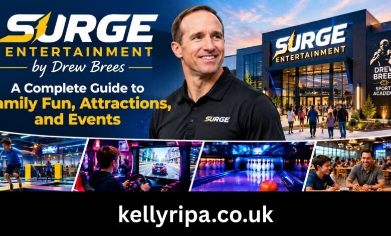 surge entertainment by drew brees