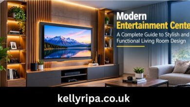 modern entertainment center