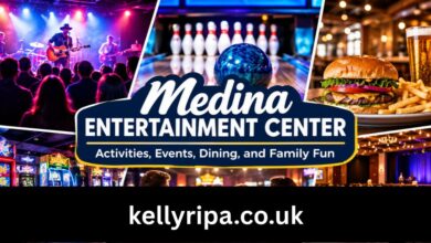 medina entertainment center