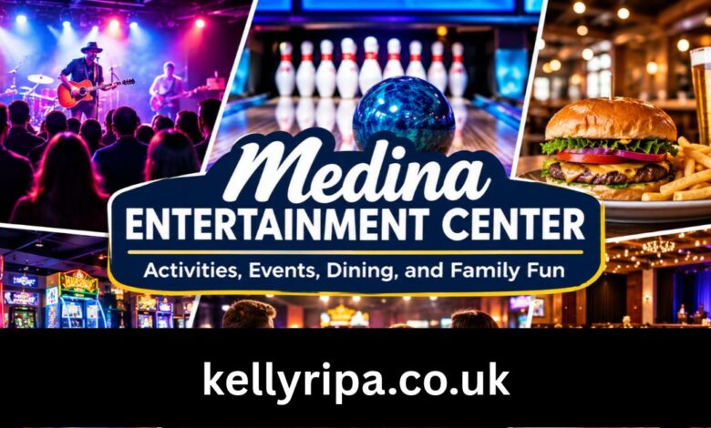 medina entertainment center