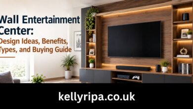 wall entertainment center
