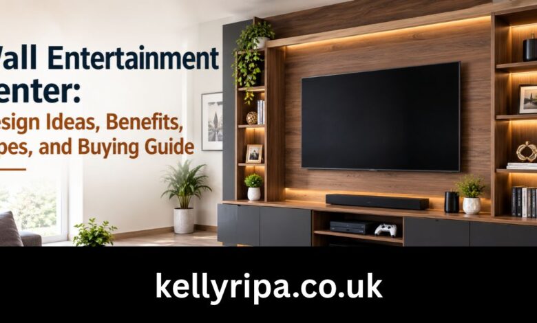 wall entertainment center